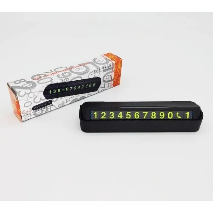 Timion Araç Torpido Üstü Aç Kapa Numaratör Turuncu Kutu