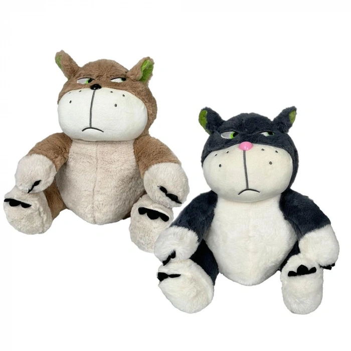 Timion Asabi Sabri Kedi Orijinal Model Tombik Kızgın Kedi 33 cm