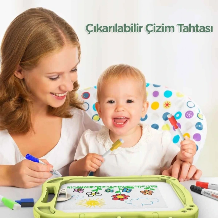 Timion Ayaklı Plastik Yazı Tahtası 47 Parça