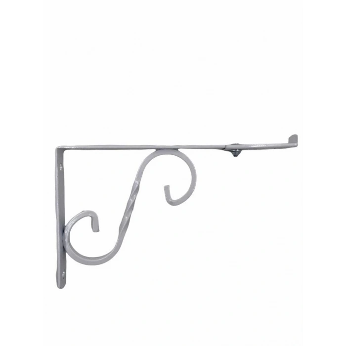 Timion Ayarlı Ferforje Raf Altı No:1 Beyaz