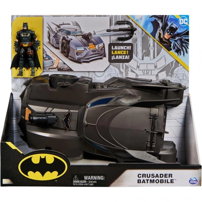 Timion Batman Crusader Batmobil Aracı 10 cm