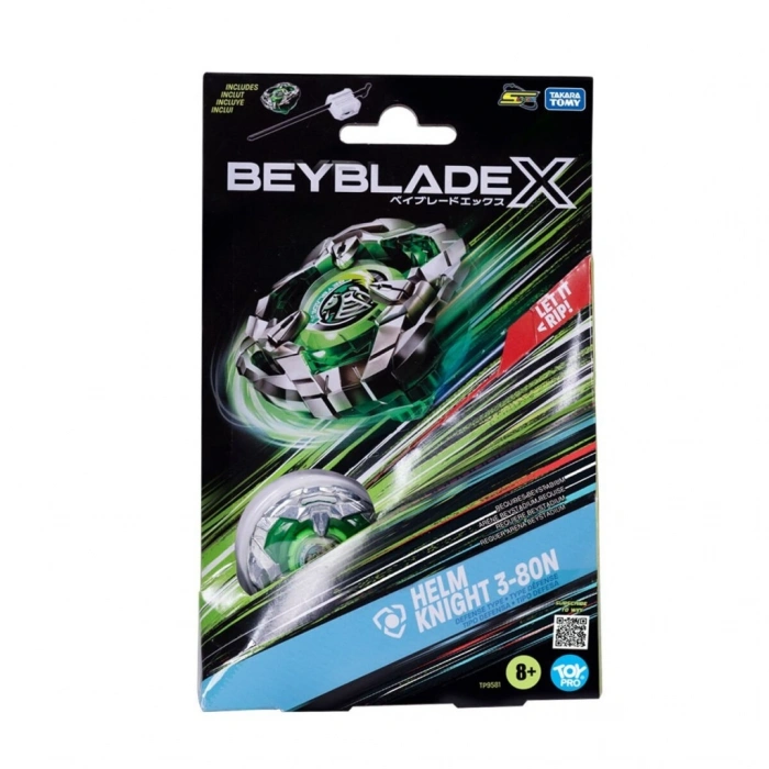 Timion BEY09000 Beyblade 1li Set Helm Knight 3-80N