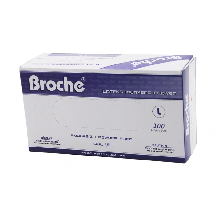 Timion BROCHE  L  PUDRASIZ MUAYENE ELDİVENİ 100LÜ (5148)