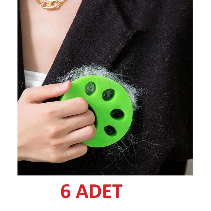 Timion Çamaşır Makinesi Ve Evcil Hayvanlar İçin Tüy Toplayıcı Yıkanabilir Aparat 6 Adet (5148)