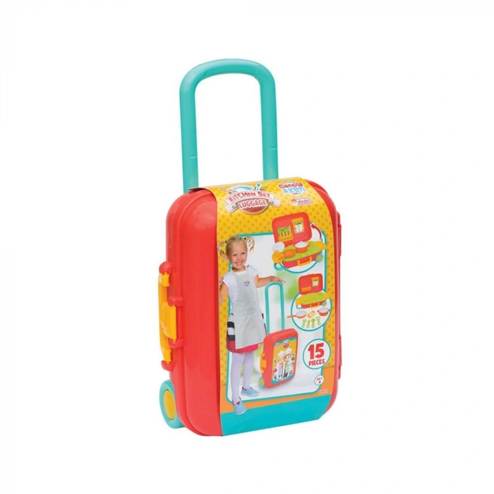 Timion Candy & Ken Mutfak Set Bavulum Çekçek Bavul