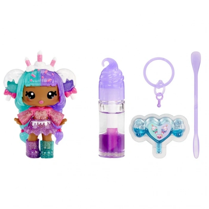 Timion Carly Cakepop Bebeği ve Dudak Parlatıcısı Gizemli Renk Serisi