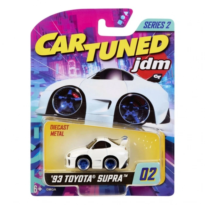 Timion CarTuned JDM Seri 2 1993 Toyota Supra A90 - Beyaz Araba