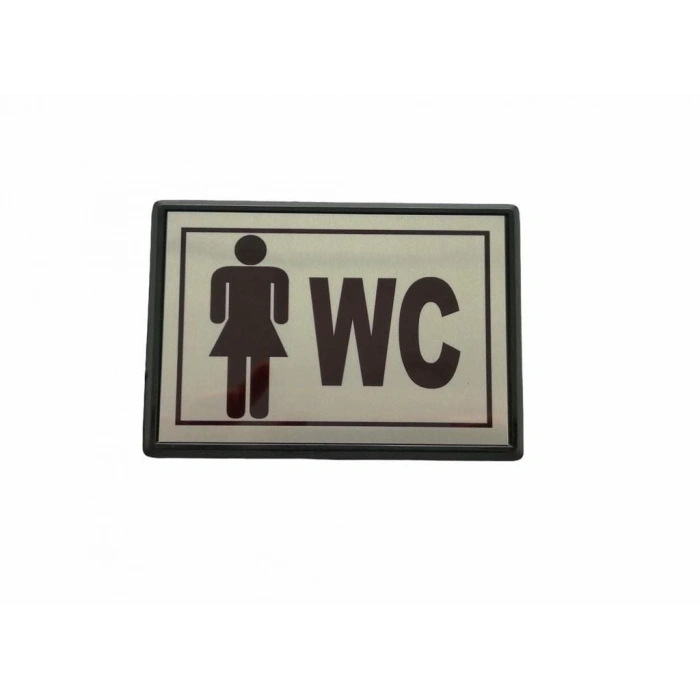 Timion Cemax Yönlendirme Büyük Wc Bayan 13X8,5 Cm