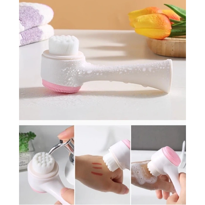 Timion Çift Taraflı 3d Yumuşak Yüz Bakım Fırçası (5148)