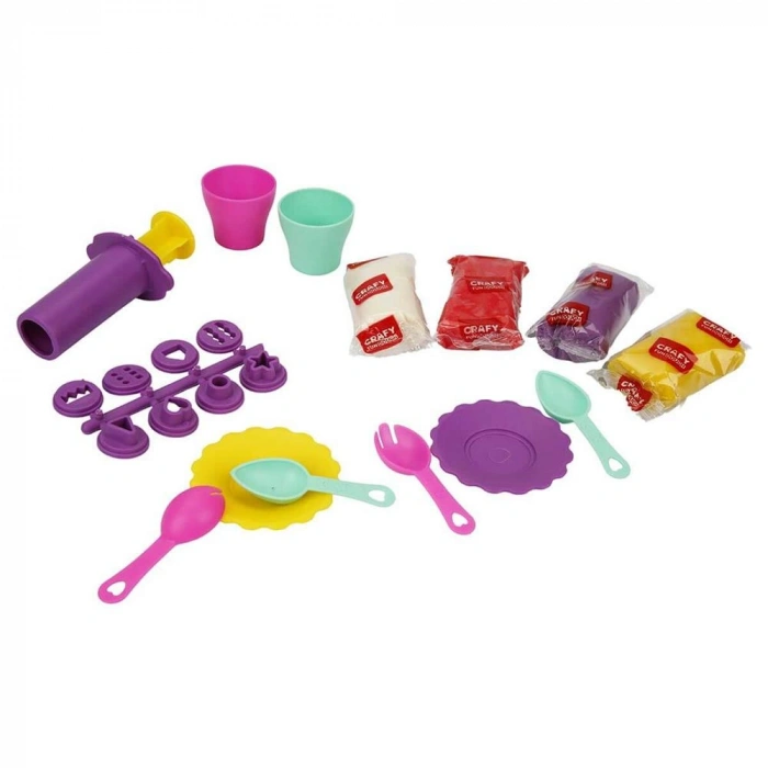 Timion Crafy Buzzy Muzzy Dondurma Oyun Hamuru Seti 200 g 22 Parça
