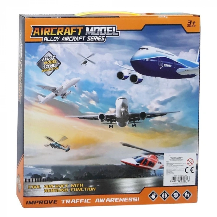 Timion D003-4W METAL UÇAK HELİKOPTER-SMT