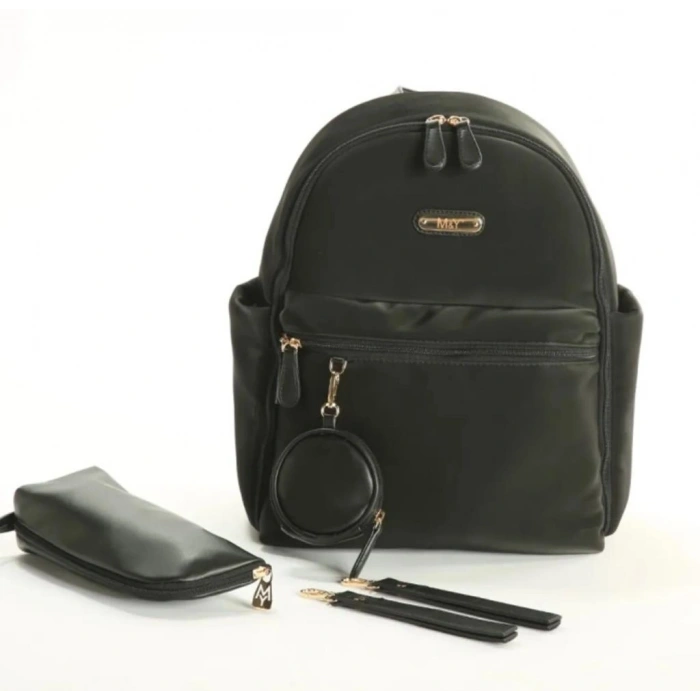 Timion Diamond Anne Bebek Bakım Sırt Çantası 7345 Siyah