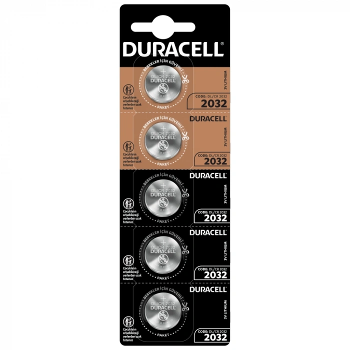 Timion DURACELL 2032 PARA PİLİ 5Lİ KART (5148)