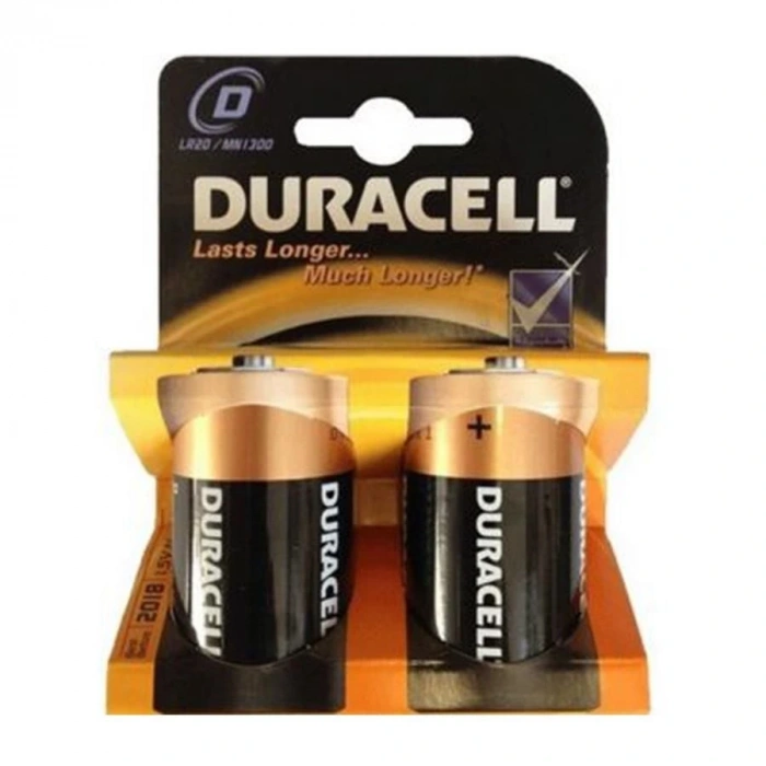 Timion Duracell Alkalin D Büyük Boy Pil 2 Li Ambalaj