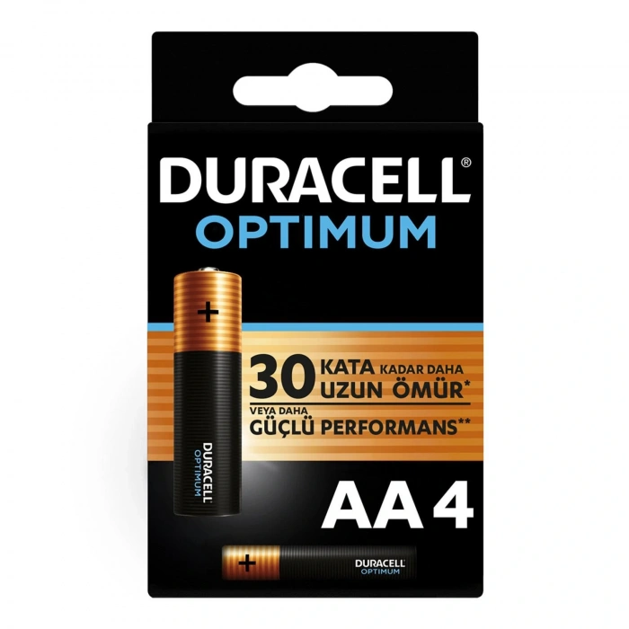 Timion Duracell Optimum Alkalin Pil Aa 4' Lü Paket