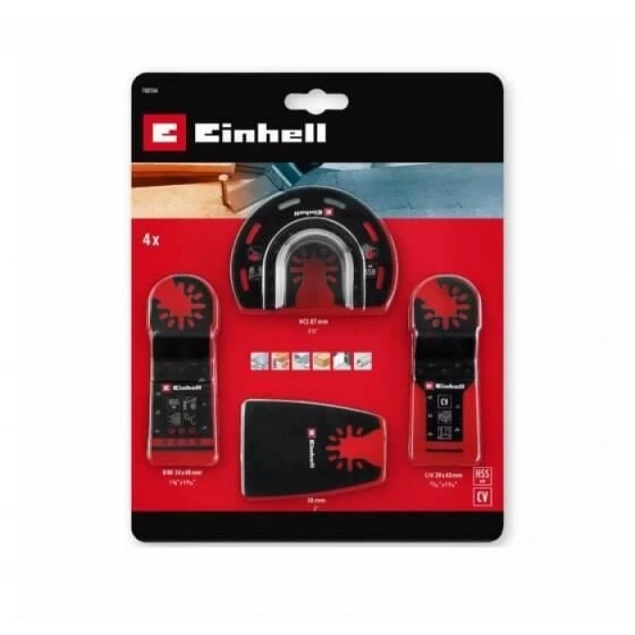 Timion Einhell Raspalama Uç Seti 4 Parça