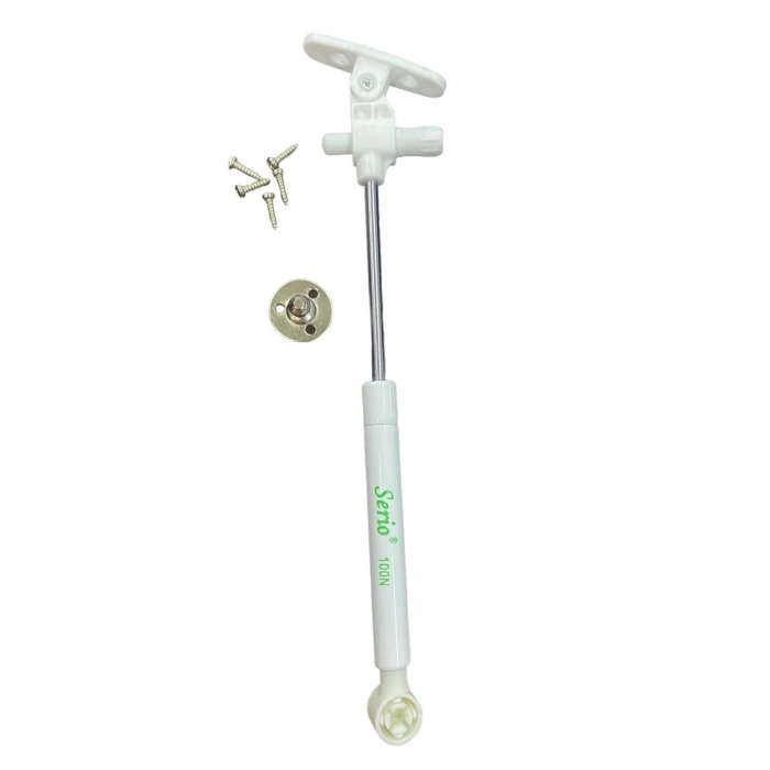 Timion Ennalbur Frenli Gazlı Dolap Kapağı Pistonu 100 N Beyaz