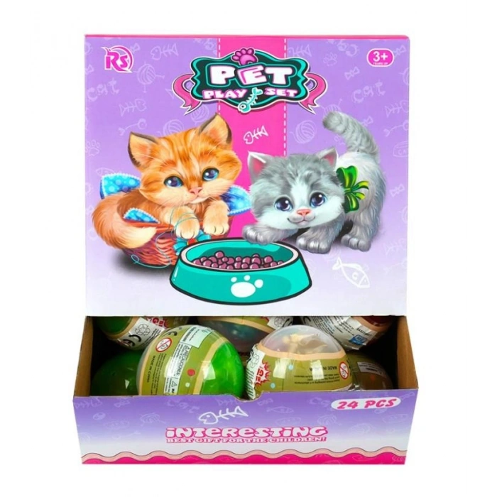 Timion EVCİL HAYVAN TOP İÇİNDE YAVRU KEDİ-MGA