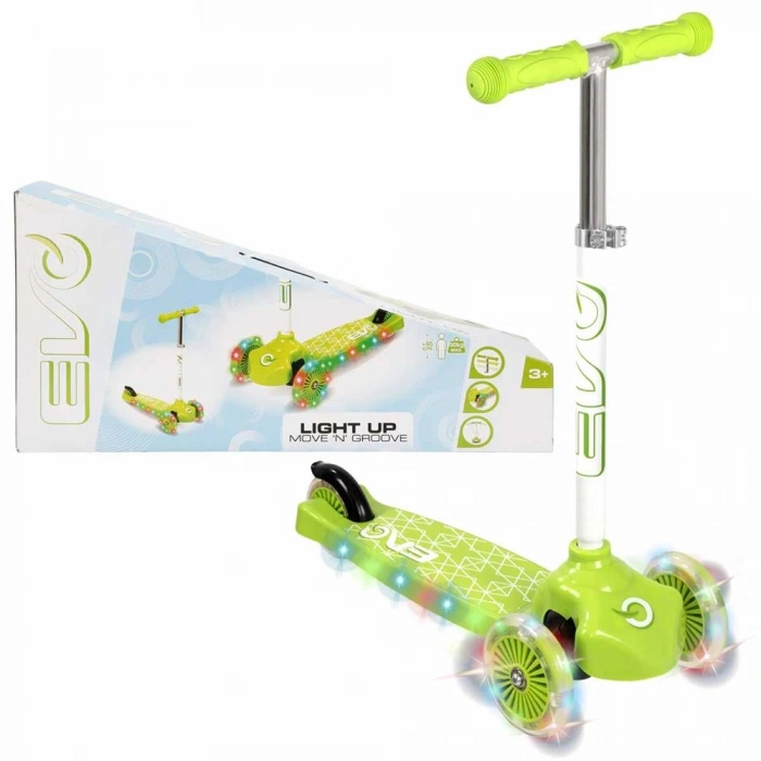 Timion EVO SCOOTER 3TKR IŞIKLI MAX 50KG YEŞİL