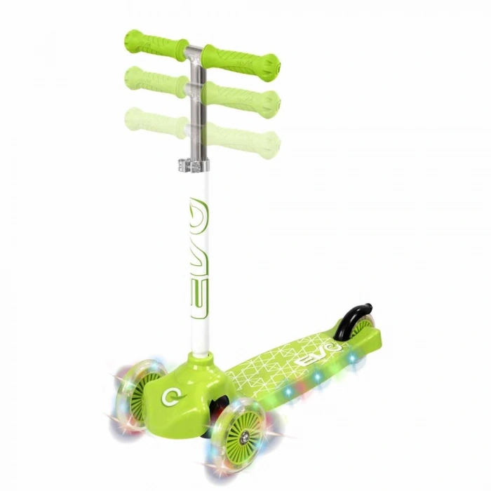 Timion EVO SCOOTER 3TKR IŞIKLI MAX 50KG YEŞİL