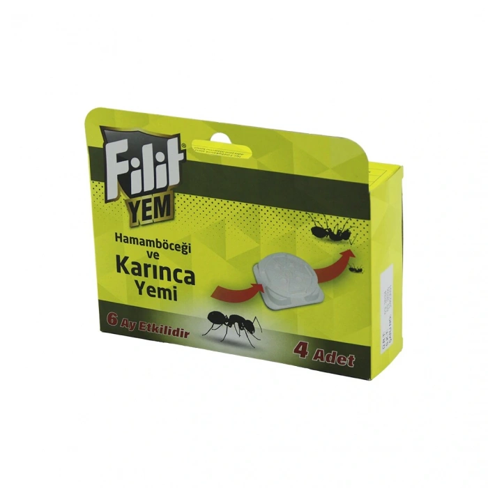 Timion FİLİT  4PCS  KARINCA - HAMAM BÖCEK  YEMİ   6AY ETKİLİ - İSTASYON   YEM: 1.5GR X 4AD.=6GR (5148)