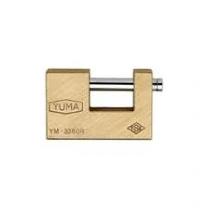 Timion GENİŞ - SARI KAYAR MİLLİ PİMLİ KİLİT 80MM (5148)