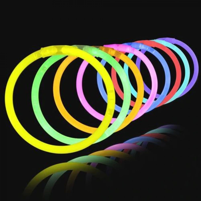 Timion Glow Fosforlu Neon Bileklik 50 Adet (5148)