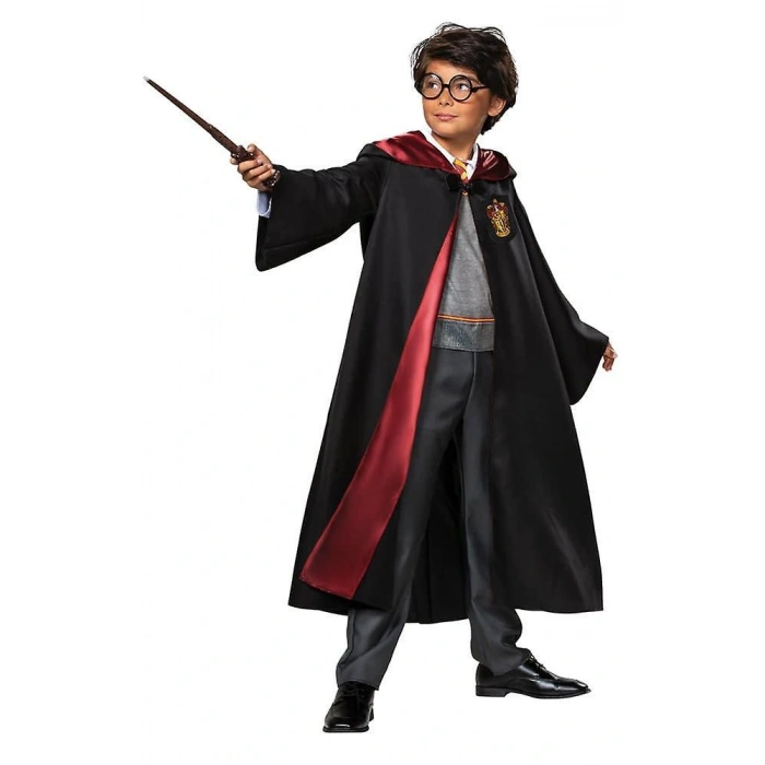 Timion Harry Potter Gryffindor Cübbe Çocuk Boy - Harry Potter Kostümü 7-8 Yaş (5148)