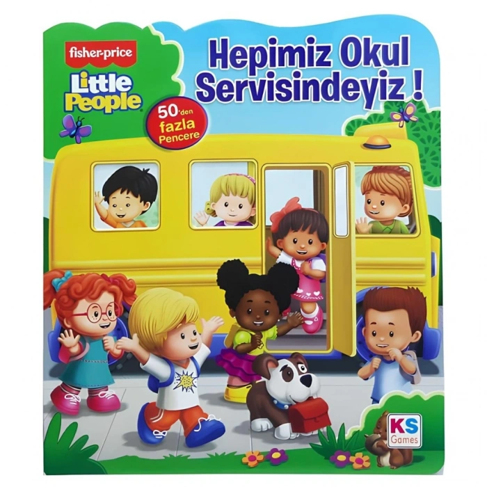 Timion Hepimiz Okul Servisindeyiz Flap Book