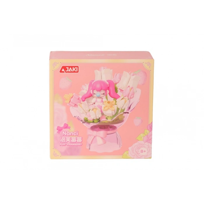 Timion HK121 JAKİ ÇİÇEK BUKETİ 187 PARÇA BLOCK OYUNCAK