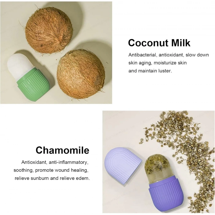 Timion Ice Roller Buz Silindiri Terapi Etkili Yüz Masaj Ve Cilt Bakım Aleti (5148)