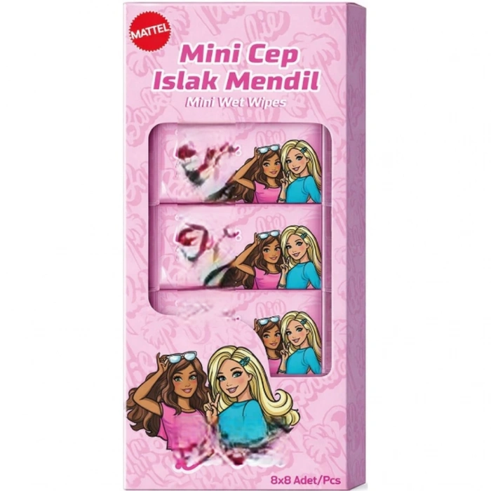 Timion Islak Mini Cep Mendili 8li