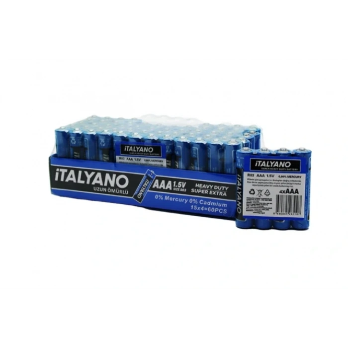 Timion İTALYANO İNCE PİL 60 PARÇA (5148)