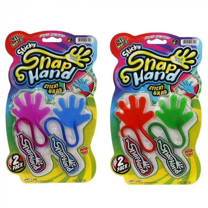 Timion Snap Hand Jaru 2li Eğlenceli Yapışkan El 1 paket