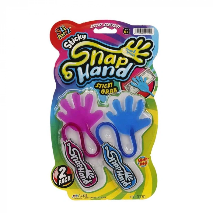Timion Snap Hand Jaru 2li Eğlenceli Yapışkan El 1 paket