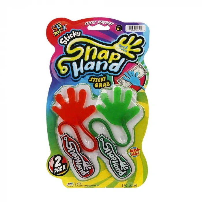Timion Snap Hand Jaru 2li Eğlenceli Yapışkan El 1 paket