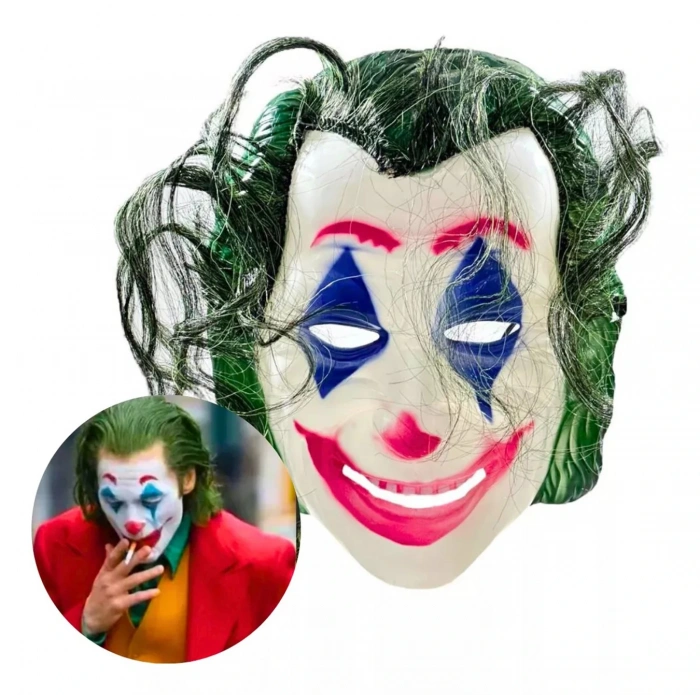 Timion Joaquin Phoenix Joker Maskesi Yeşil Saçlı (5148)