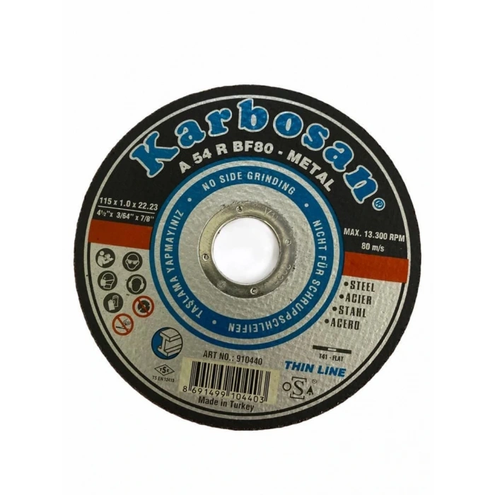 Timion Karbosan 115X1,0X22 Thinline Metal Kesici