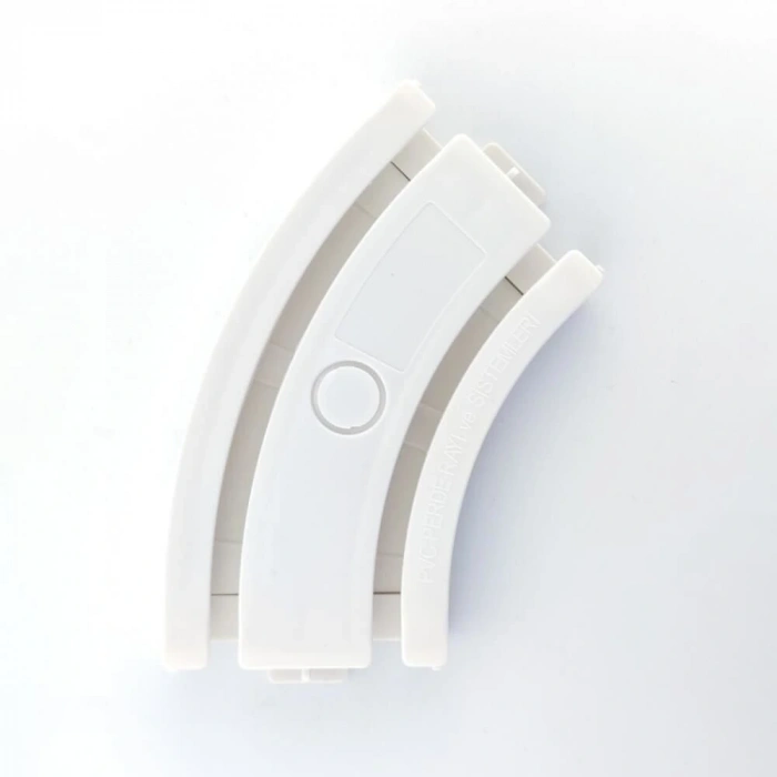 Timion Korniş Dönüşü 2 Raylı 45 Derece