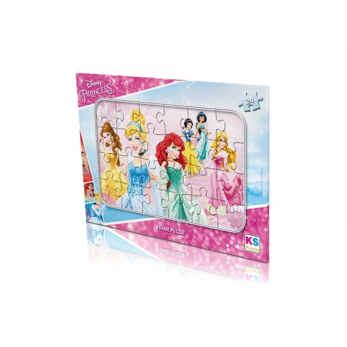 Timion Ks Games 24 Parça  Princess Frame Puzzle