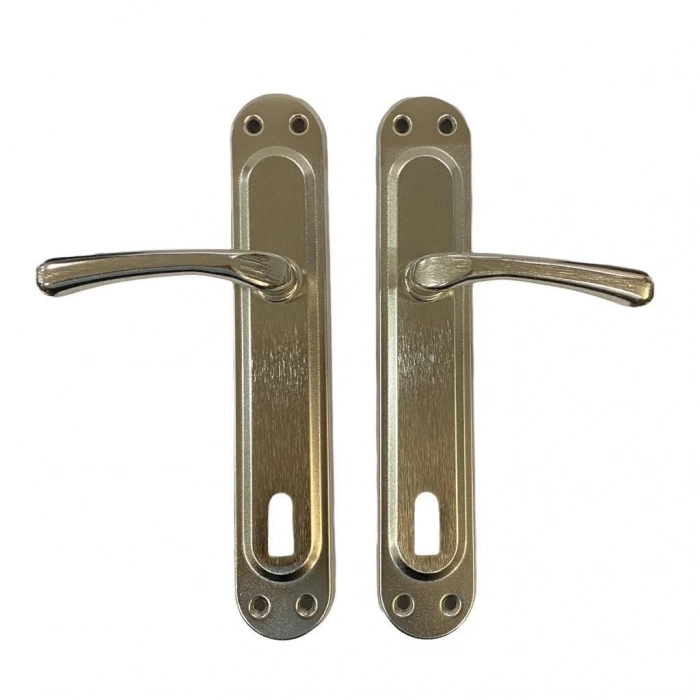 Timion Kumru Nikel Saten Oda Kapı Kolu