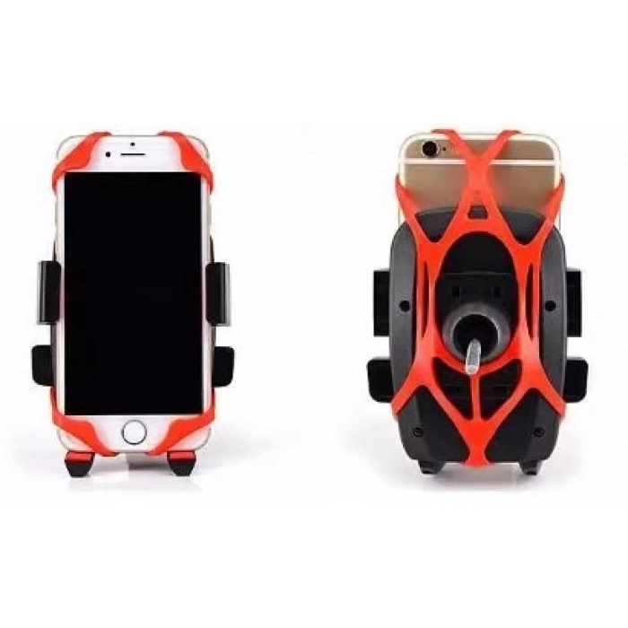 Timion Lastik Destekli Standlı Bisiklet Telefon Tutucu (5148)