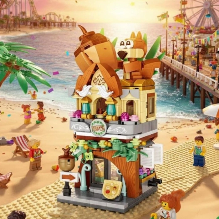 Timion LZ-1641 LOZ FINDIK DÜKKANI 485 PARÇA BLOCK OYUNCAK