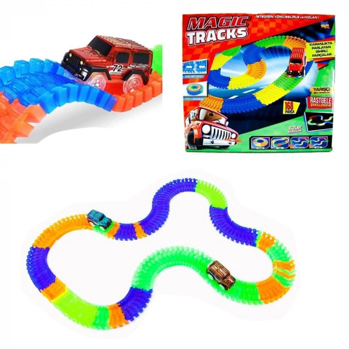 Timion Magic Tracks Yol Oyun Seti 168 Parça