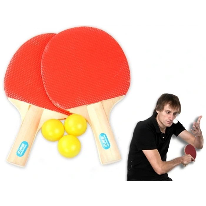 Timion Masa Tenisi Seti (2 Raket + 3 Top) (5148)