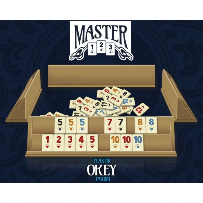 Timion Master Plastik Okey Takımı