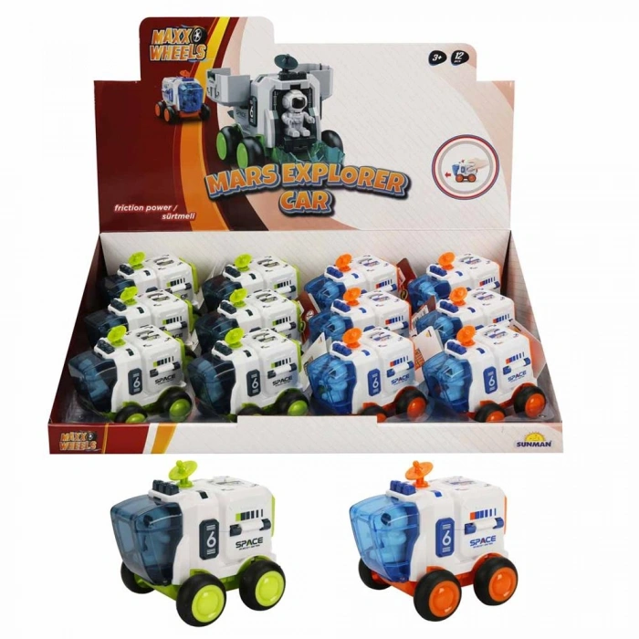 Timion Maxx Wheels Astronotlu Sürtmeli Uzay Aracı