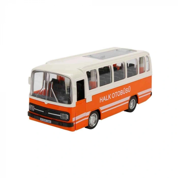 Timion Maxx Wheels Sesli ve Işıklı Nostaljik Halk Otobüsü 15 cm. 1 Adet Fiyatıdır