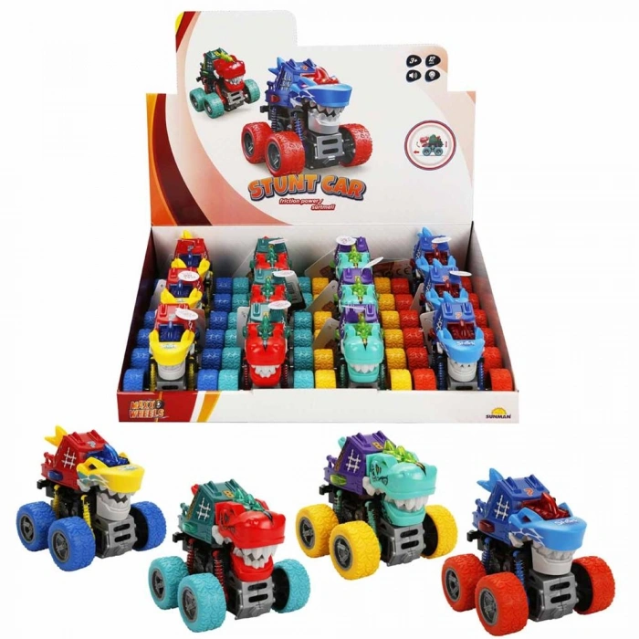 Timion Maxx Wheels Sesli ve Işıklı Sürtmeli Gösteri Arabası