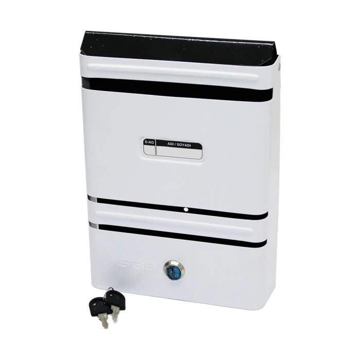 Timion METAL BEYAZ POSTA KUTUSU (5148)